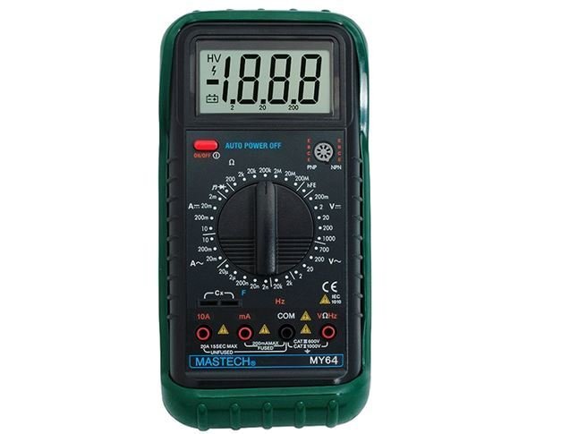 MY 64 MASTECH DİJİTAL MULTİMETRE