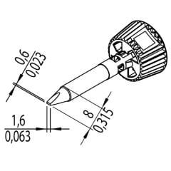 Ersa 0142CDLF16 i-Con MK2 Serisi Havya Ucu
