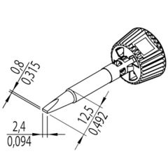 Ersa 0142CDLF24L i-Con MK2 Serisi Havya Ucu