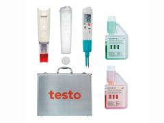 Testo 206 pH2 pH ve Sıcaklık Ölçer (Yarı-Katı Gıda) Çantalı Set