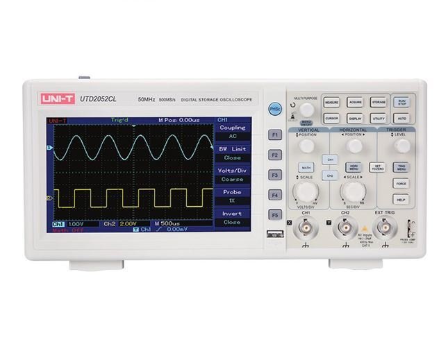 Unit UTD2052CL 50Mhz Dijital Osiloskop