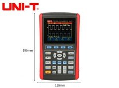 Unit UTD1050DL El Tipi 50MHz Çift Kanal Osiloskop Multimetre
