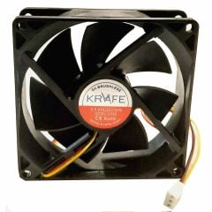 Krafe 92x92x25 12V Dc 3 Kablolu Rulmanlı Fan