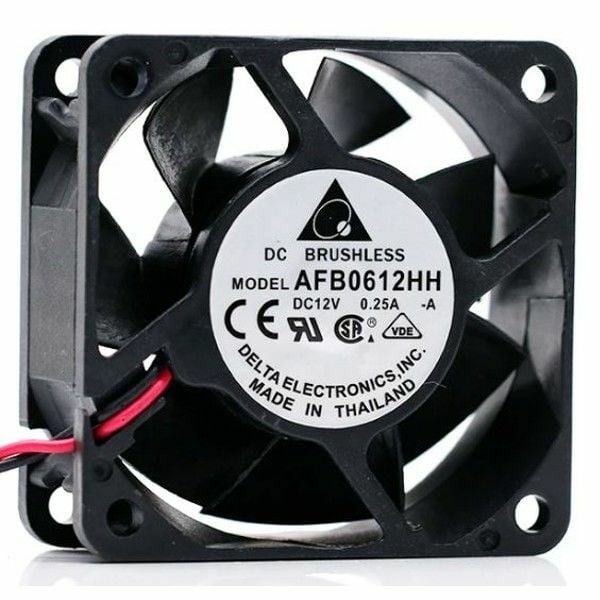 Delta 60x60x25 12V Dc Rulmanlı Fan