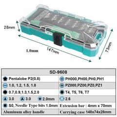 Proskit SD-9608 30 Parça Hassas Tornavida Seti