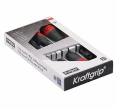 Kraftgrip 43900 7 Parça Düz-Yıldız Profesyonel Tornavida Seti