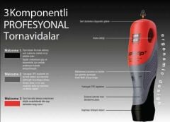 Kraftgrip 43902 7 Parça Yıldız Profesyonel Tornavida Seti