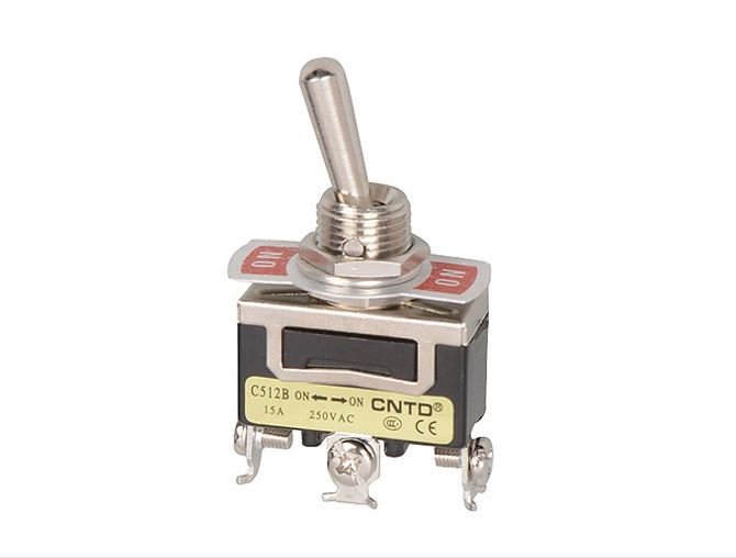 Cntd C5R12 On-On 3P Yaylı Toggle Switch