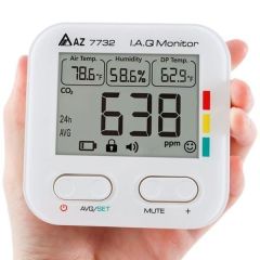 AZ 7732 Karbondioksit Sıcaklık ve Nem Ölçer