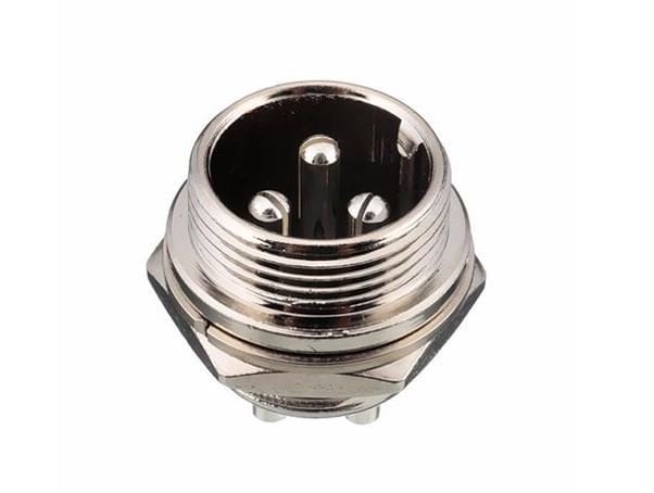 3 Pin Erkek Konnektör, Mayk Fiş