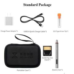 20W Dijital Oled Ekranlı Mini Usb Havya