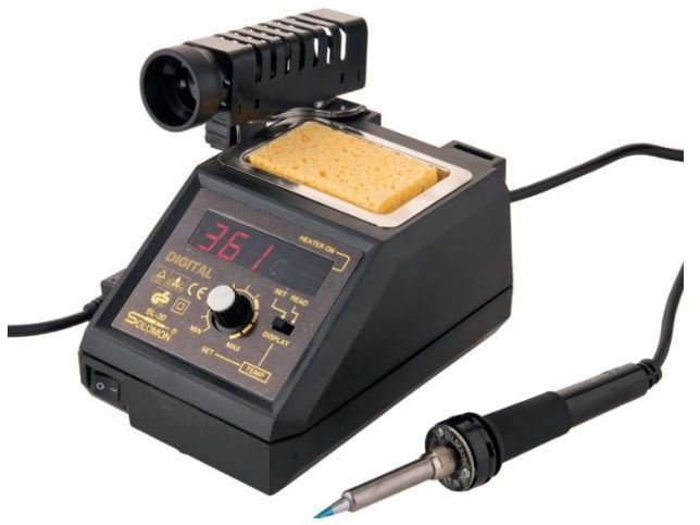 Solomon SL-30 48W Dijital Isı Ayarlı Havya İstasyonu