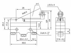 Cntd CM-1703 Makarali Uzun Palet Mikro Switch