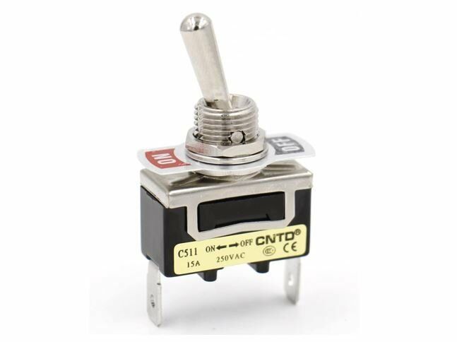 Cntd C511 On-Off 2P Toggle Switch