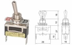 Cntd C511 On-Off 2P Toggle Switch
