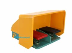 CFS-602 İkili NO + NC Korumalı Ayak Pedalı