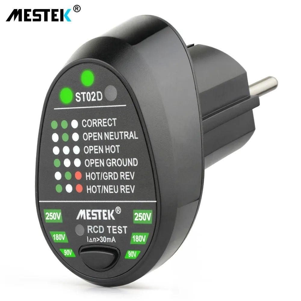 Mestek ST02D serisi Soket Test Cihazı