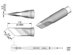 JBC C210-018 Bıçak Tipi Havya Ucu