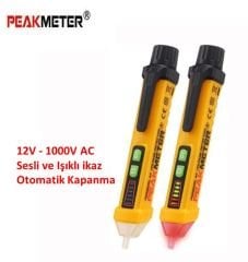 Peakmeter PM 8909 Voltaj Test Aleti