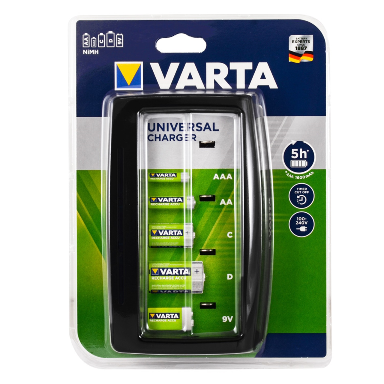 Varta 57648 Universal Pil Şarj Cihazı