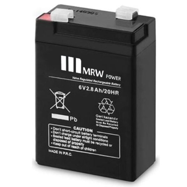 Mrw Power 6V 2.8AH Bakımsız Kuru Akü
