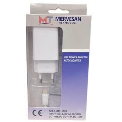 Mervesan MT-1505 USB 5V 2A 10W Type C Şarj Aleti