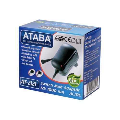 ATABA AT-2121 12V 1000 MAH Adaptör