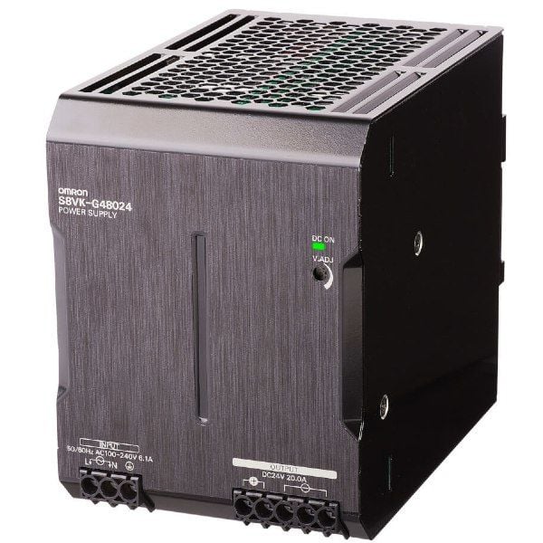 Omron S8VK-G48024 480W 24VDC 20A Ray Tipi Güç Kaynağı