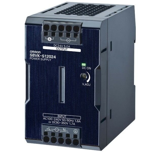 Omron S8VK-S12024 120W 24VDC 5A Ray Tipi Güç Kaynağı