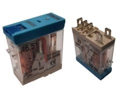 46.51 220V Ac 5 Pin Tek Kontak Röle