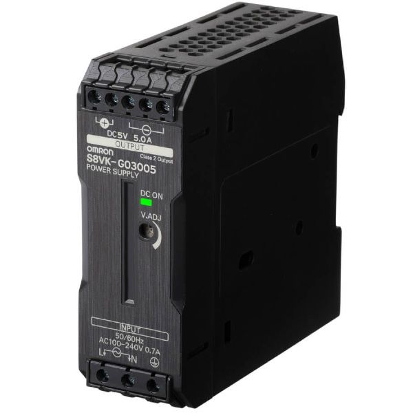 Omron S8VK-G03005 30W 5VDC 5A Ray Tipi Güç Kaynağı