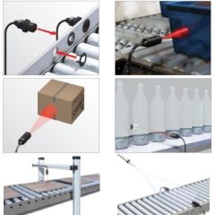 Omron E3FB-DP21 100mm Cisimden Yansımalı Fotoelektrik Sensör