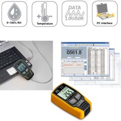 Cem DT-172 Sıcaklık ve Nem Kayıt Cihazı Datalogger