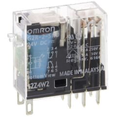 Omron G2R-2-SND 24V DC 5A Çift Kontak Ledli Röle