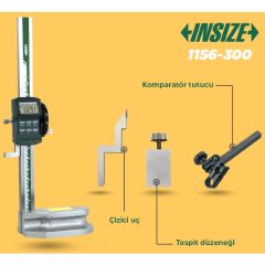 İnsize 1156-300 Makaralı Dijital Mihengir