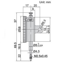 İnsize 2301-10 Komparatör Saati