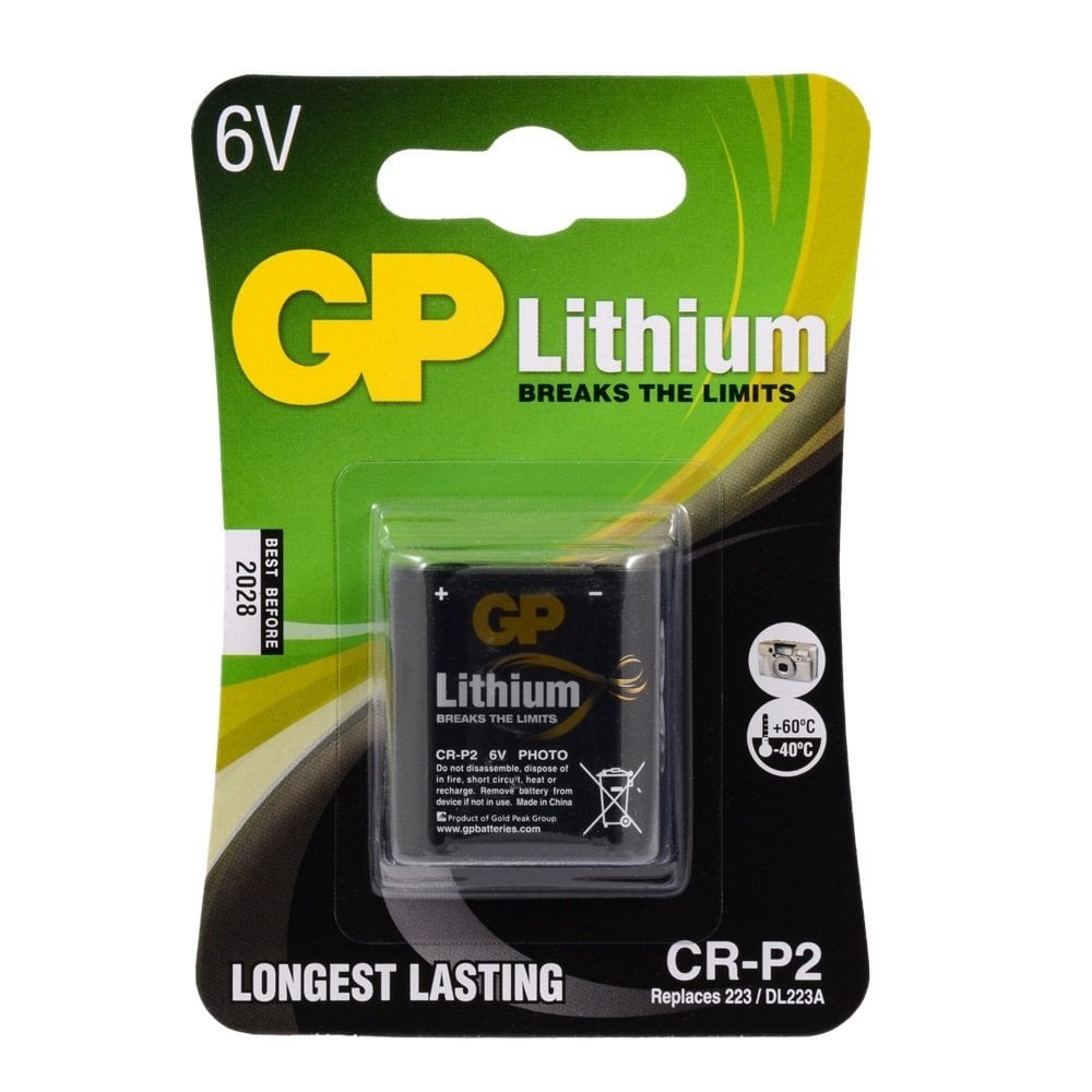 Gp CR-P2 6V Lithium Pil