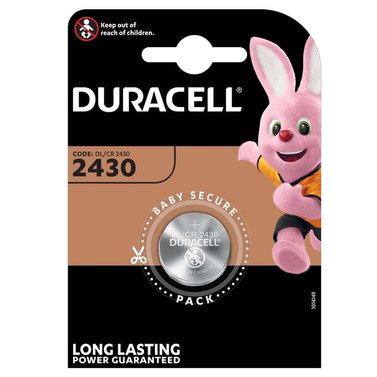 Duracell CR2430 3V Lityum Pil