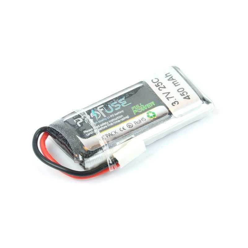 3,7V Lipo Batarya 450mAh 25C - Mikro Drone Pili