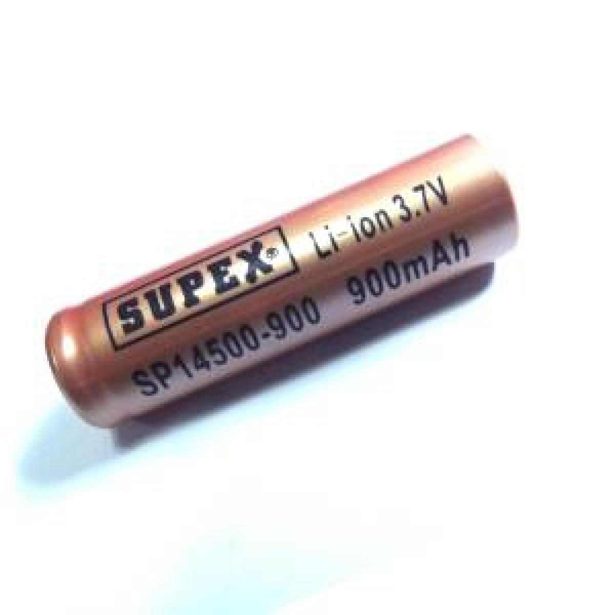 Supex SP14500-900 3.7V 900mAh Li-ion Pil
