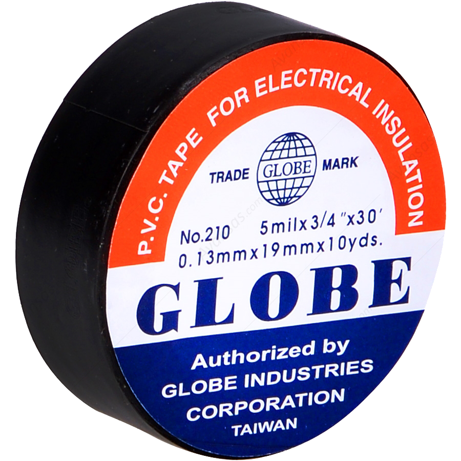 Globe İzole Bant Siyah 500'lü Paket