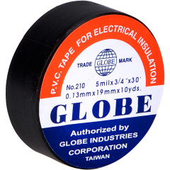 Globe İzole Bant Siyah 500'lü Paket