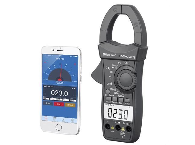 HoldPeak HP-570C-APP Bluetooth Pensampermetre