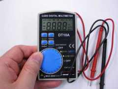 DT10A Ultra İnce Mini Dijital Multimetre