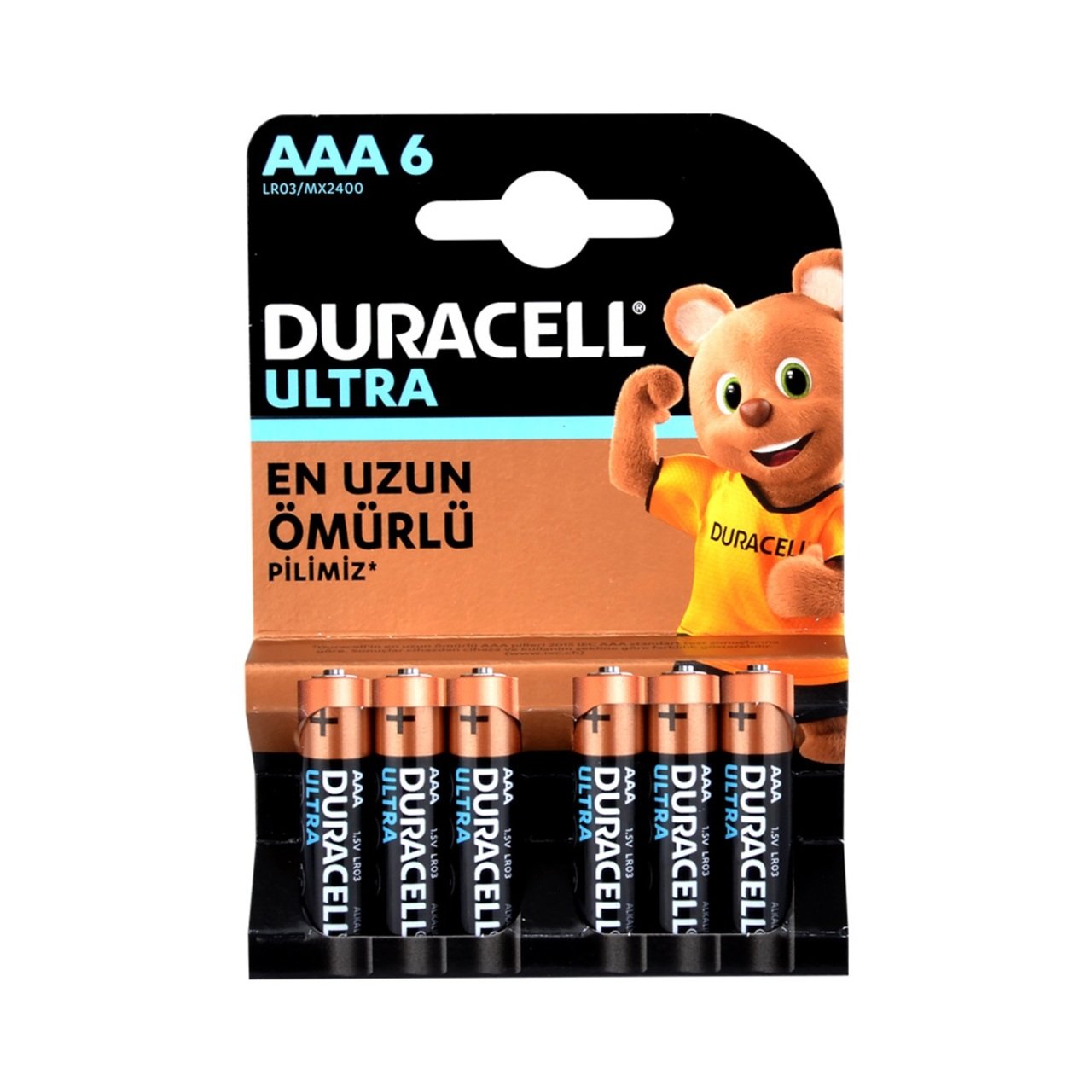 Duracell Alkalin AAA İnce Kalem Pil 6'lı Paket