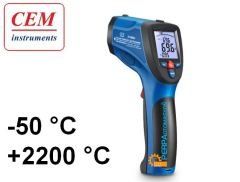 CEM DT-8869H Çift Lazerli Isı Ölçer Termometre 2200°C