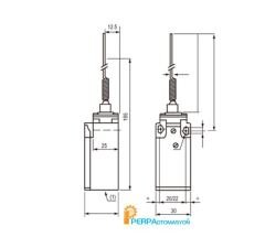 XCK-P106 Telli Plastik Limit Switch