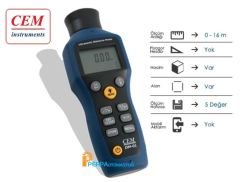 CEM DM01 Ultrasonik Lazer Metre
