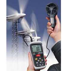 CEM DT620 Rüzgar Hızı ve Hava Debi ölçer & Infrared Termometre
