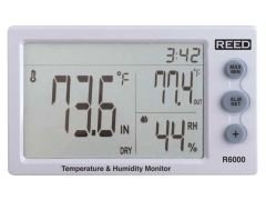 Reed R6000 Sıcaklık ve Nem Ölçer Termometre